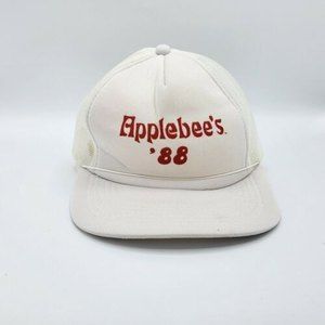 Headwear II Applebee's Restaurant SNAPBACK TRUCKER HAT CAP HIPSTER Vintage 80s